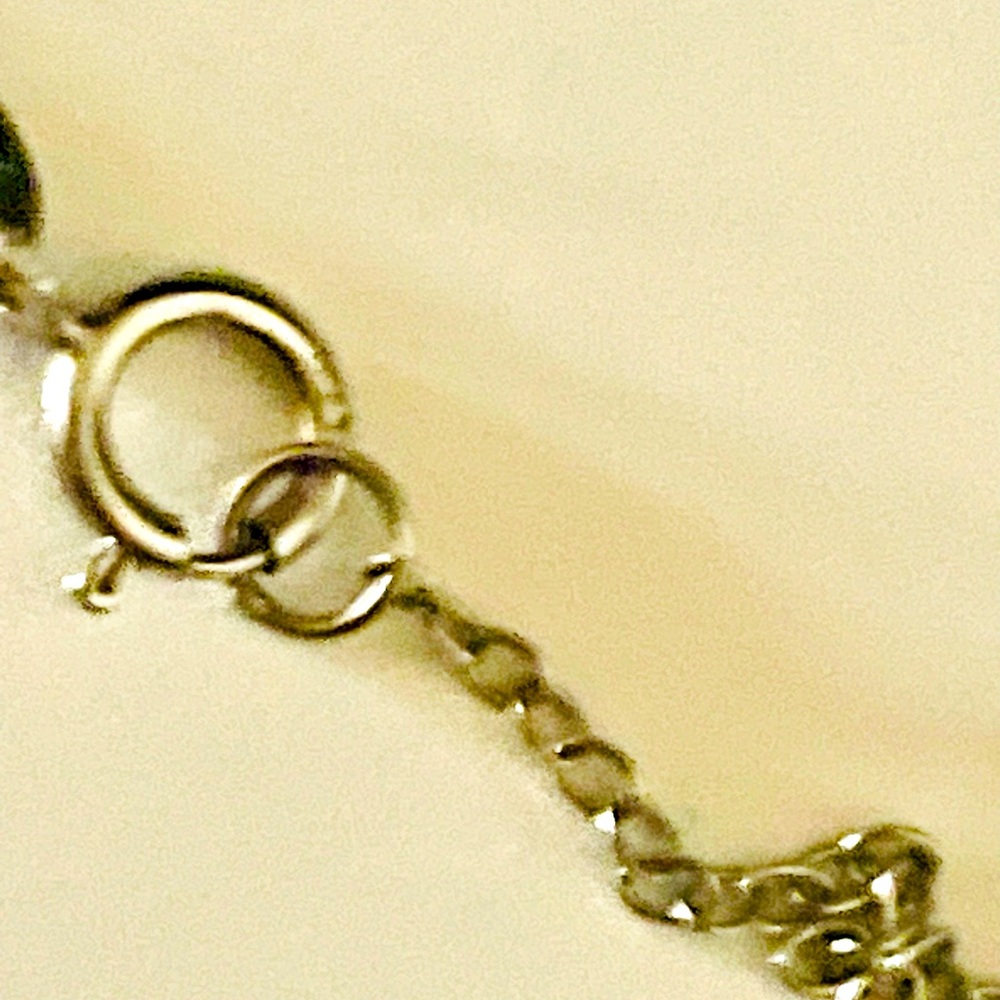 Sterling Silver and Black Spinel Cross Pendant Necklace - Picture 7 of 9